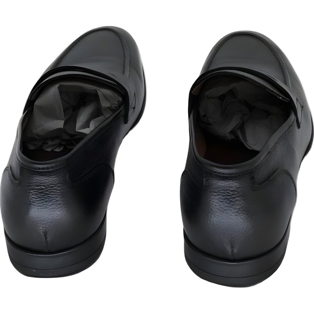 Bruno Magli Men's Black Leather Penny Loafers Size 11 M - Picture 3 of 6